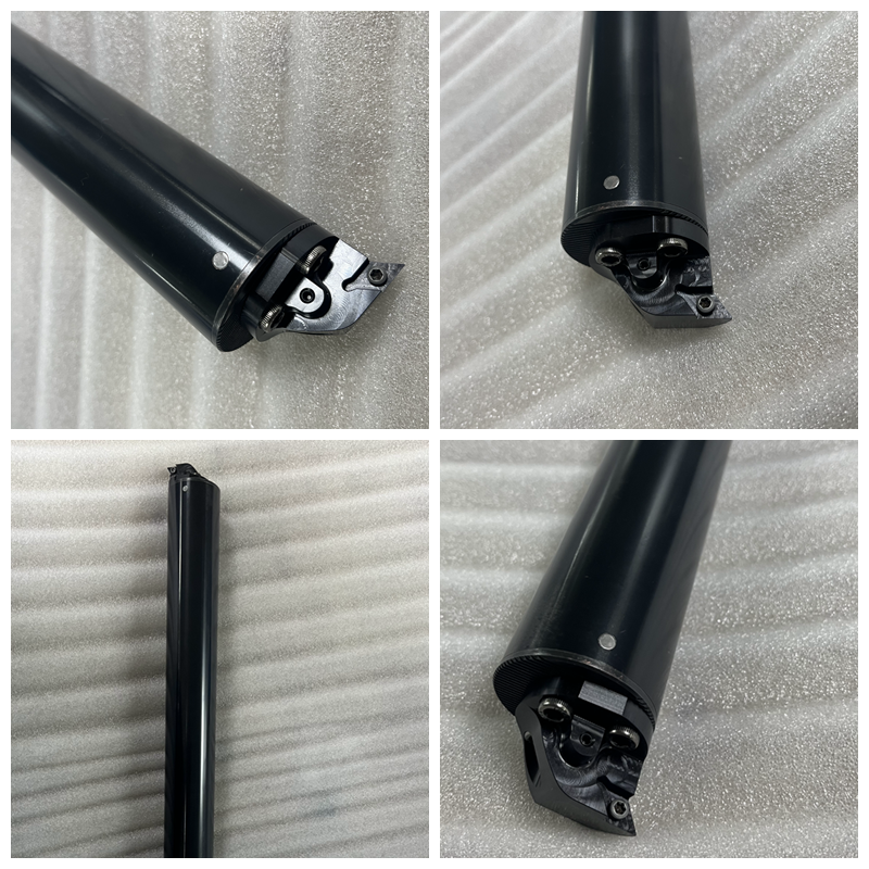 Vibration-damping boring bar & normal boring bars